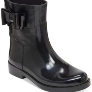 Jessica Simpson short bow rain boots
